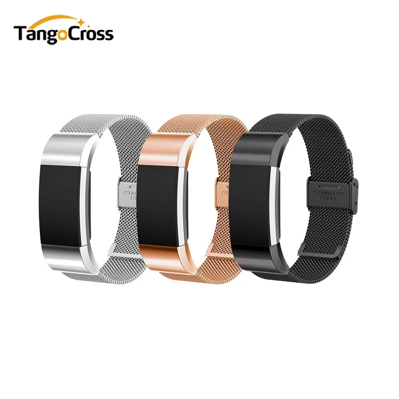Миланская петля для браслета Fitbit Charge 2 сменный Браслет Correa магнитный