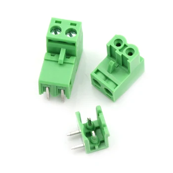 

Universal 20pcs 2 Poles/2Pin PCB 5.08mm PCB Screw Terminal Block Connector Tools