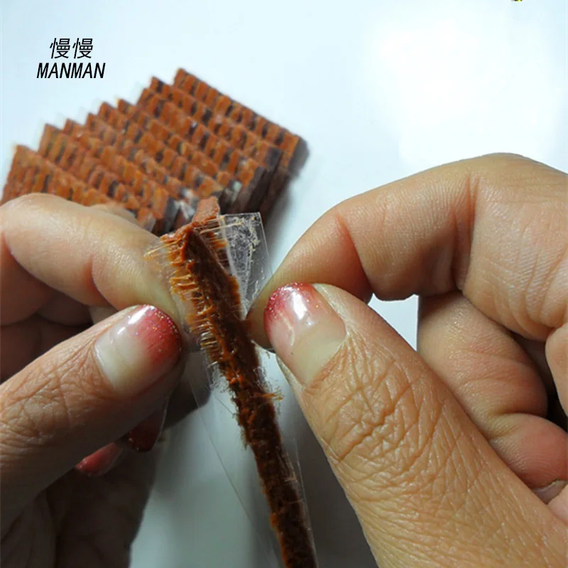 Tyre Repairing Rubber Strips Tire Repair Tools for Car Motorcycle Bicycle No Tubeless Tire Repair