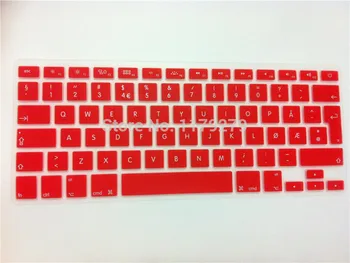 

For Apple Mac book Pro Air 13.3 15.4 17 Retina Norwegian EU Norway Layout Silicone Keyboard Protector Cover Skin Film