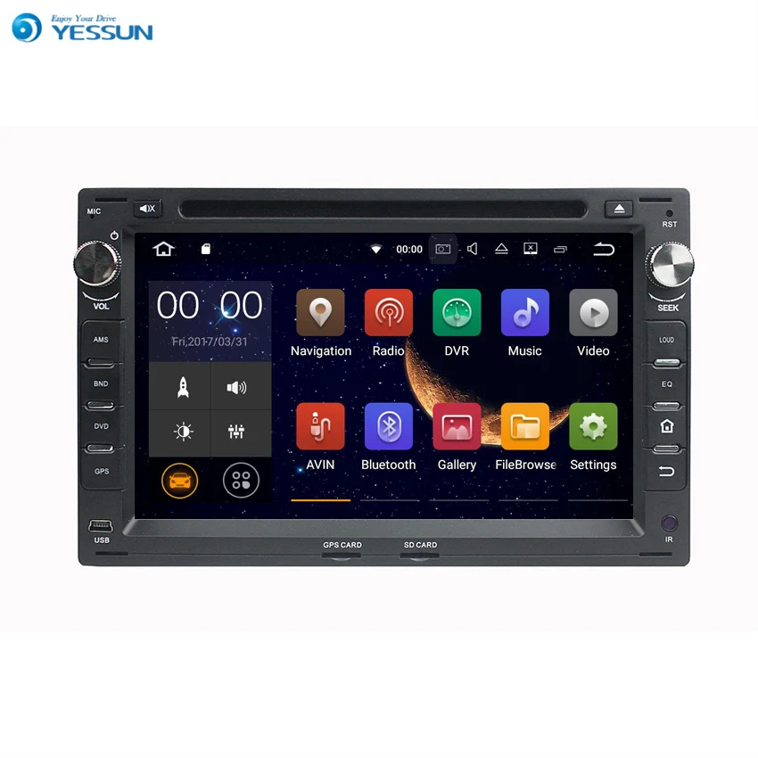 Clearance Yessun For VW Passat B5/Golf 4/Polo/Bora Android Multimedia Player System Car Radio Stereo GPS Navigation Audio Video 0