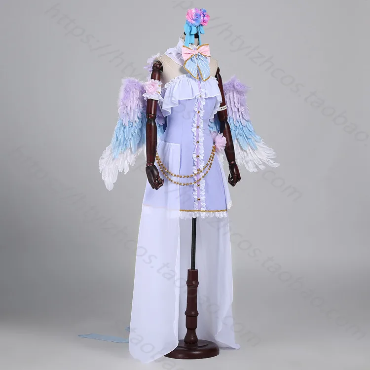 Lovelive! Белый день Святого Валентина Эли аясе и Rin Hoshizora костюм для косплея платье полный комплект