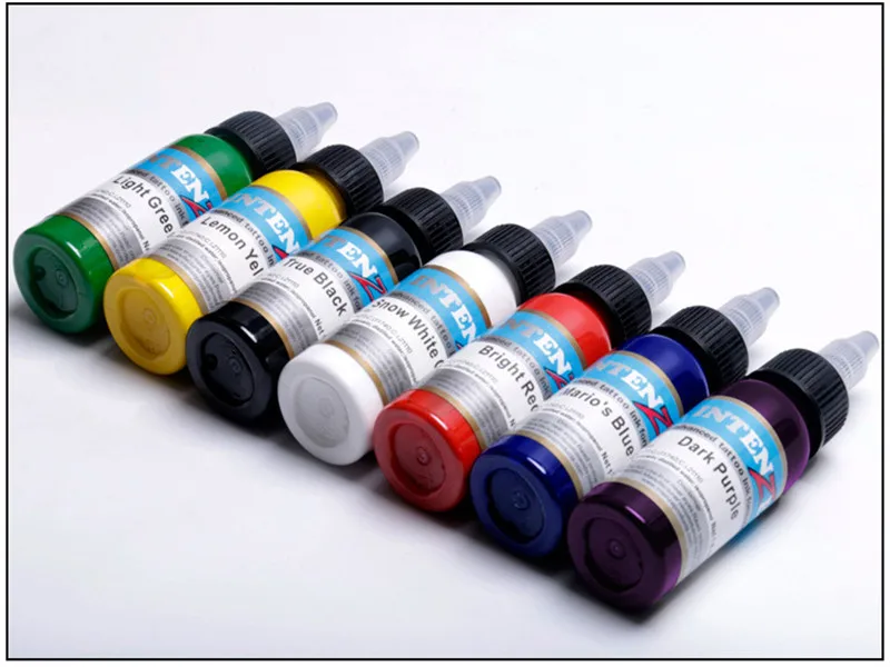 

2019 NEW Original 7 Color Permanent Tattoo Color 30ml / Bottle Tattoo Paint Ink Tool