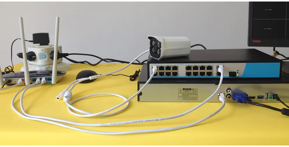 16ch POE NVR Kit K16N82HR54I2T-P 9-4