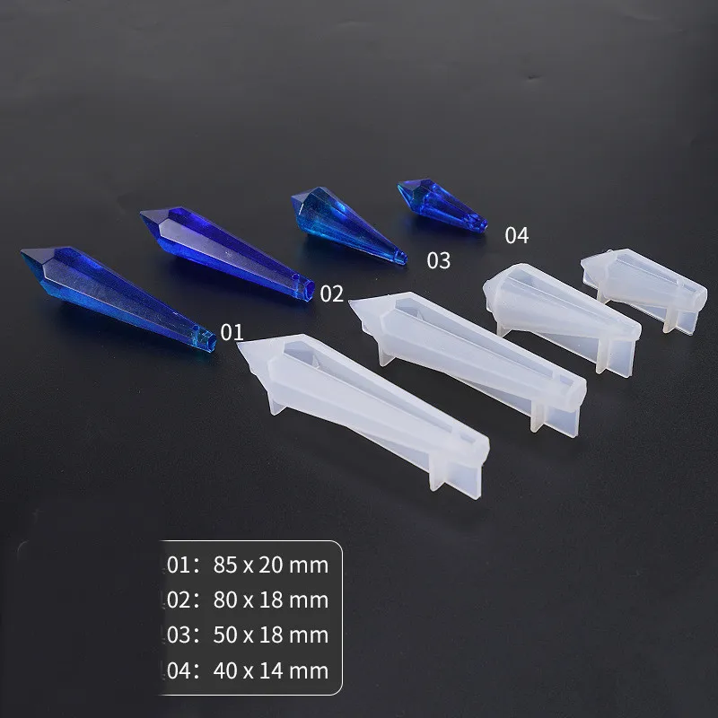1 шт. прозрачная маятниковая подвеска силиконовая форма DIY инструмент для изготовления ювелирных изделий формы УФ эпоксидная смола декоративное ремесло