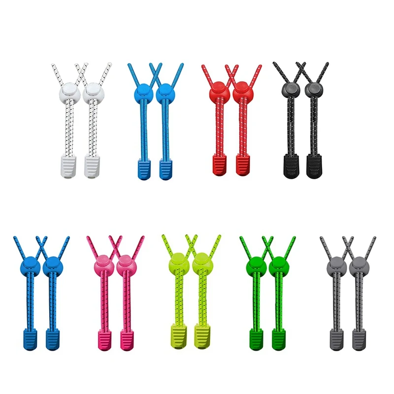 2019 Hiking running lazy fast wear shoes lock lace children, adult elastic lace fitness tie-free laces sneakers accessories