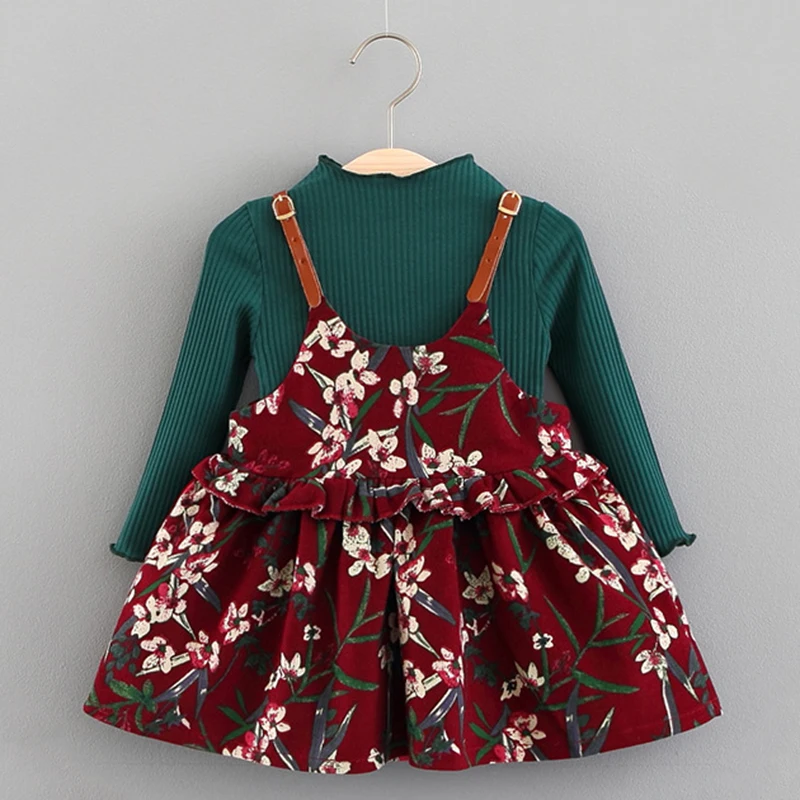 Mayfair Cabin/ г. Новое весенне-осеннее платье для маленьких девочек одежда принцессы для малышей праздничное платье с длинными рукавами одежда для маленьких девочек детское платье