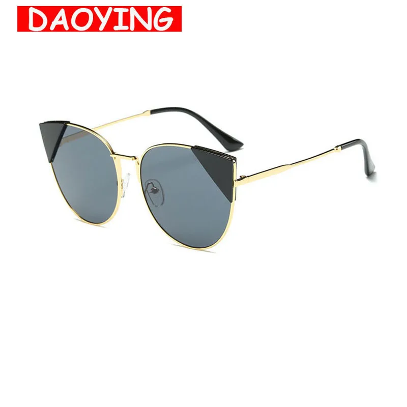 Daoying модные Винтаж Cateye Очки frame Очки для женщин Солнцезащитные очки для женщин Винтаж Брендовая Дизайнерская обувь 2017 UV400