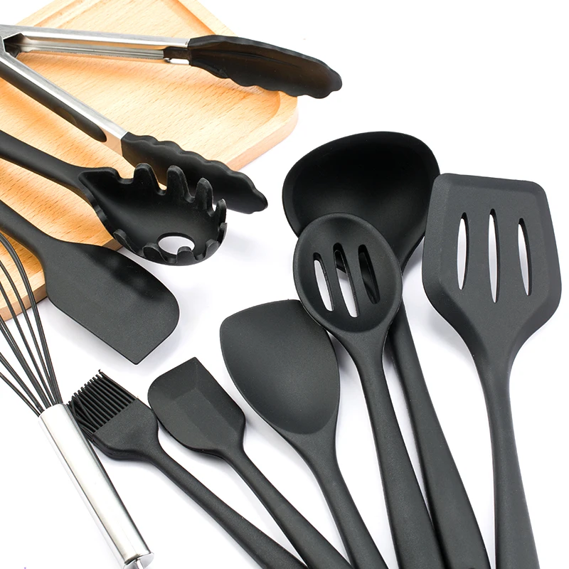 Kitchen cookware Silicone suit Environmentally friendly cooking spatula Kitchenware Kitchen accessories Kitchen cookware Silicone suit Environmentally friendly cooking spatula Kitchenware Kitchen accessories