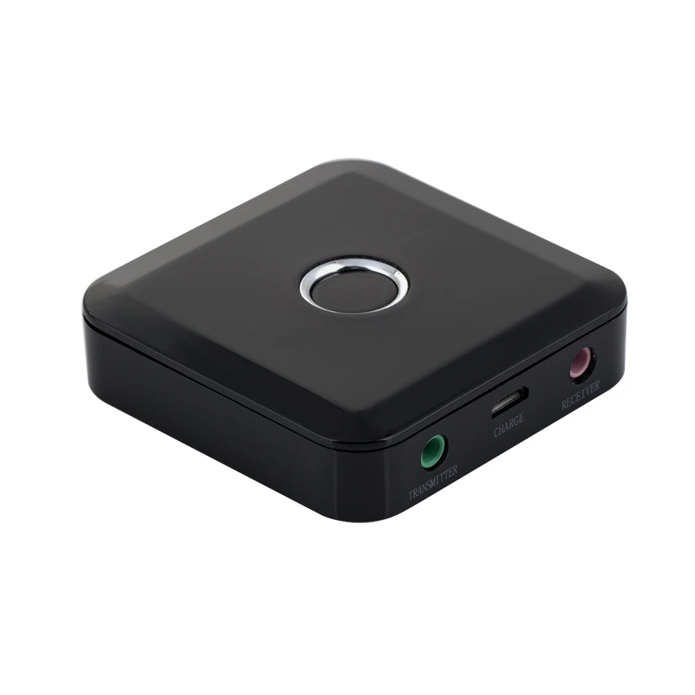 2 in 1 Bluetooth 4 0 Transmitter Receiver 500mAh Battery Capacity 3 5mm Stereo Audio Music