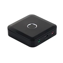 2 en 1 Bluetooth 4.0 Receptor Transmisor 500 mAh Capacidad de La Batería 3.5mm Stereo Audio Música Adaptador A2dp AVRCP L3FE