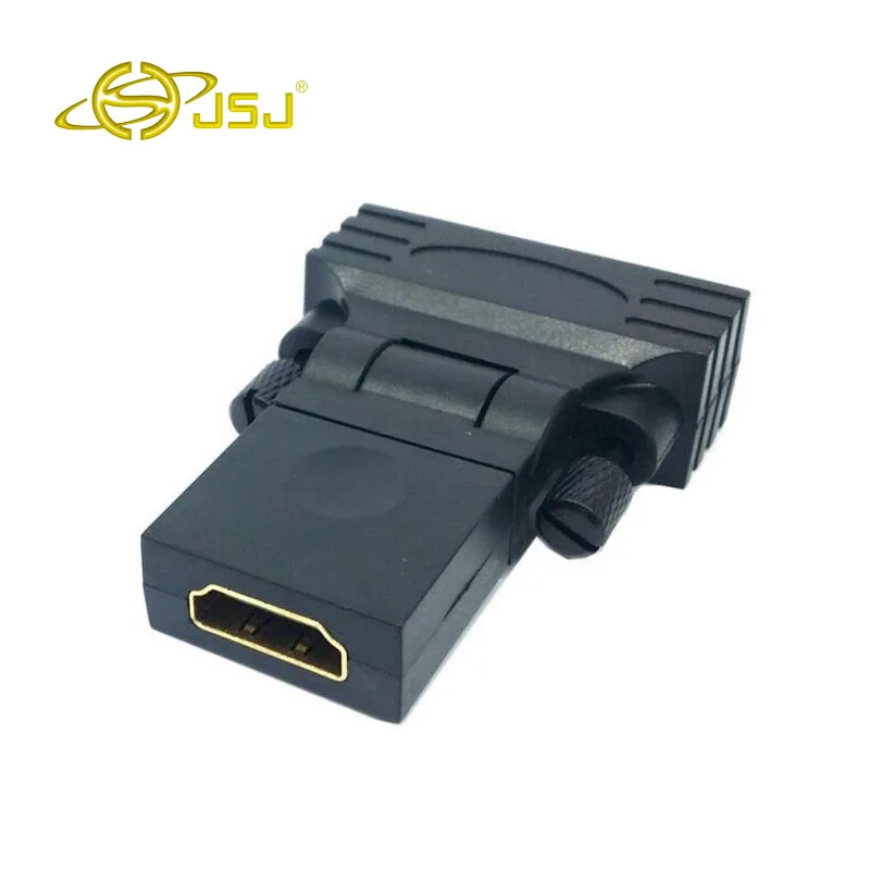 HDMI для переходника DVI 360 градусов DVI революция HDMI женская Поддержка 3D 1080 P
