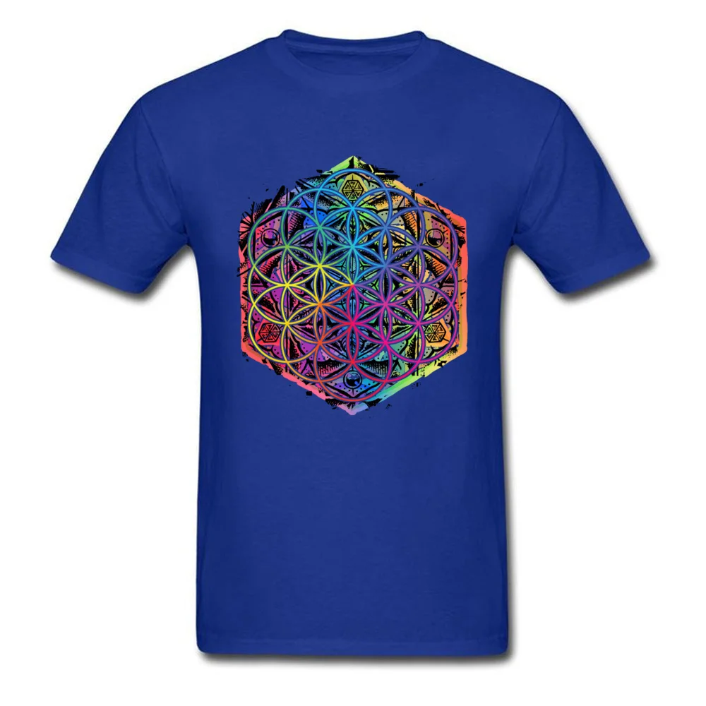 Sacred Geometry Flower of Life Mandala Color 1_blue