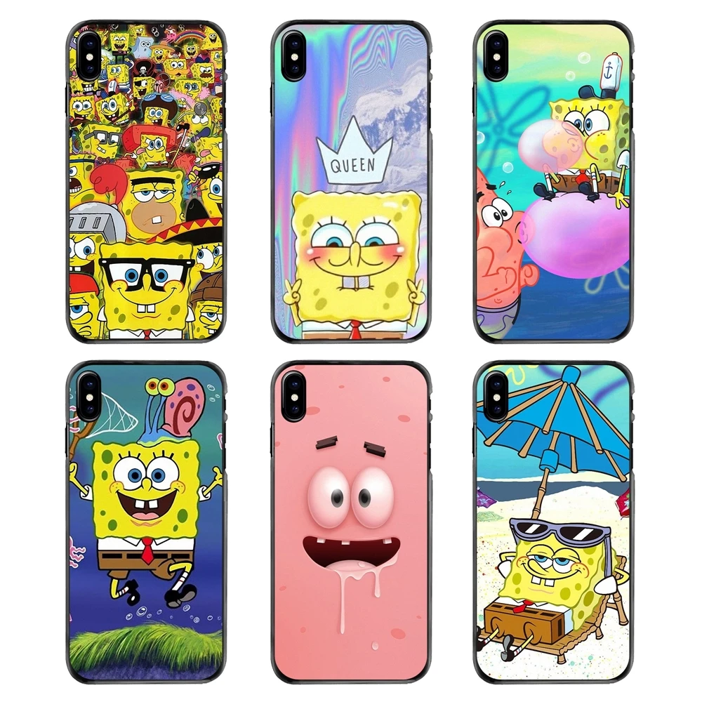

Accessories Phone Shell Cover For Samsung Galaxy Note 2 3 4 5 S2 S3 S4 S5 MINI S6 S7 edge S9 S8 Plus Sponge Bob Funny spongebob