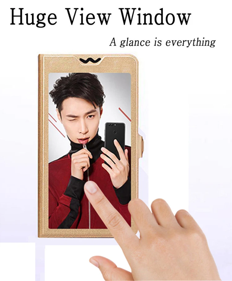 Флип искусственная кожа + чехол для Vertex Impress в Touch 3g 4G Lux Mars Луна больше Novo Omega