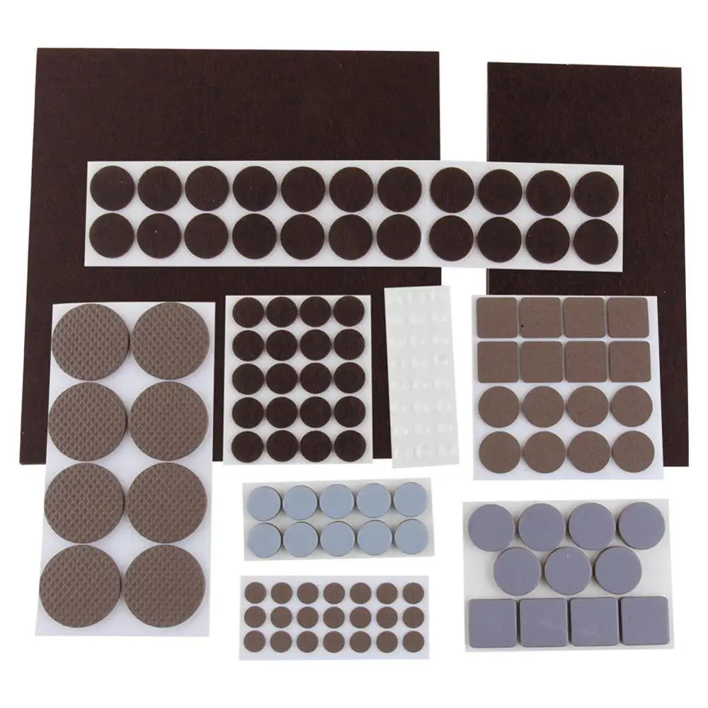 

Furniture pads 249 pcs felt pads for hard Floor and furniture Protecting, nicks and scratches preventing, Furniture Gripper to r