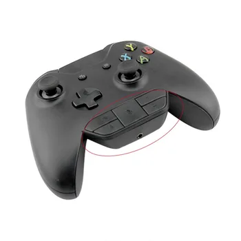 

Stereo Headset Adapter Headset Audio Adapter Headphone Converter For Microsoft Xbox One Wireless Game Controller Black Free Ship