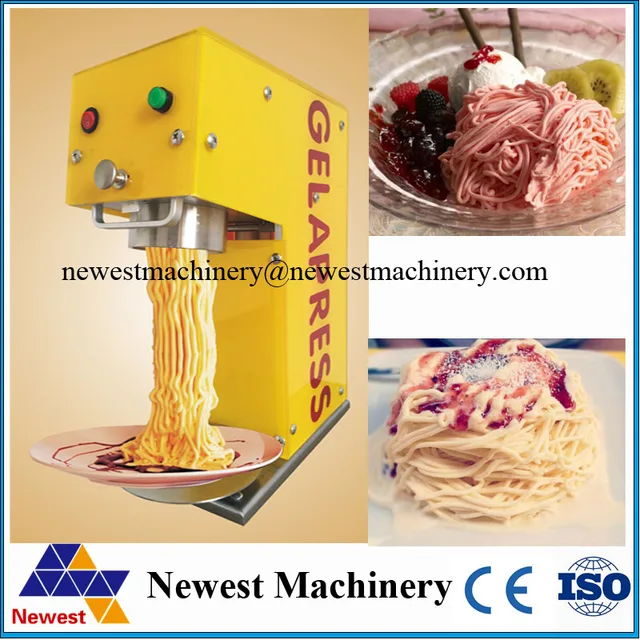 Italian gelato spaghetti machine,Popular spaghetti ice cream machine
