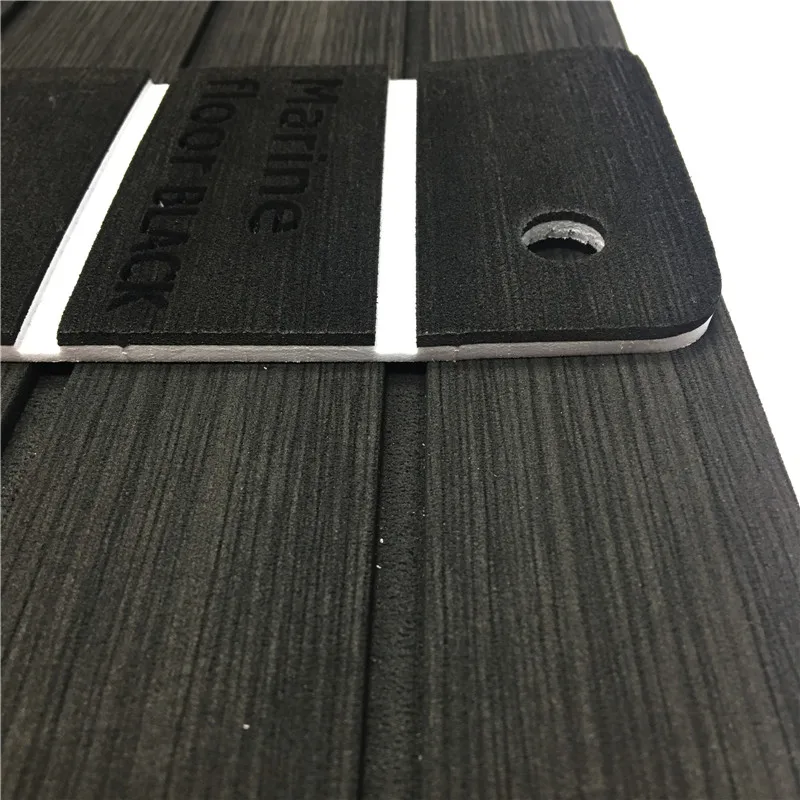 EVA тик настил для лодки морская яхта пол ковер с клейкой Gule 90x240 см/45x240 см черный в черном лодка аксессуары