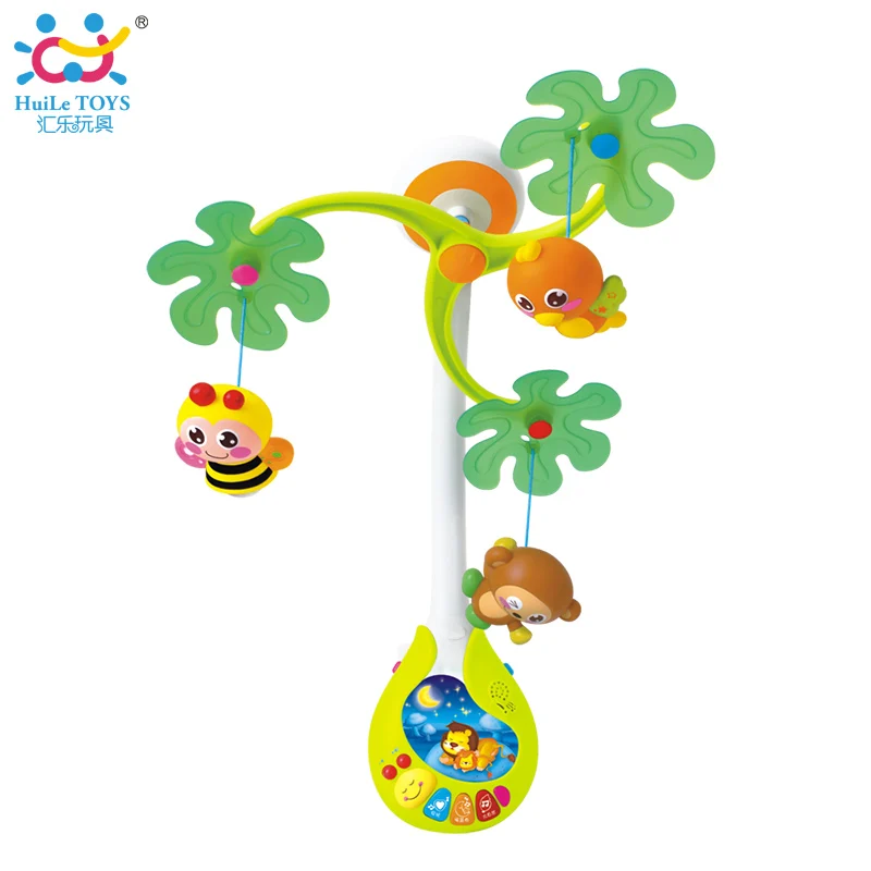 Baby Rotate Musical Jungle Baby Mobile Nursery Cot Crib Mobile Multi Function with Lights font b