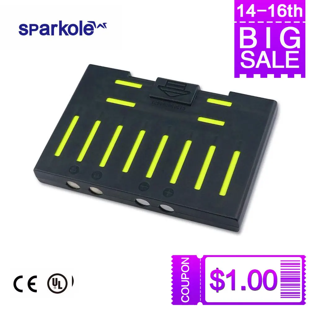 Sparkole 14.4V 2500mAh NIMH Battery for Cleanmate QQ6 QQ6S Vacuum Cleaning for Robot Vacuum Cleaner QQ6 (UL&CE) Sparkole 14.4V 2500mAh NIMH Battery for Cleanmate QQ6 QQ6S Vacuum Cleaning for Robot Vacuum Cleaner QQ6 (UL&CE)