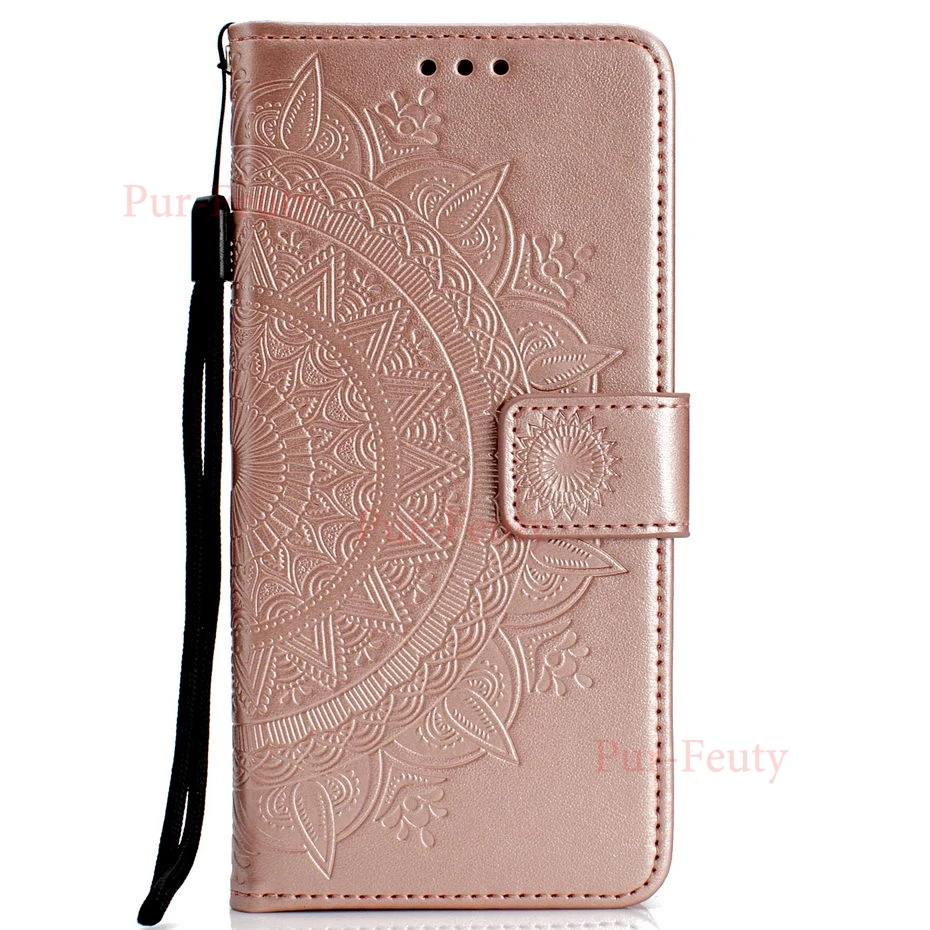 Cases For Xiaomi Mi 8 M1807E8S 6X PocoPhone F1 Wallet Flip PU Leather Covers For Xiaomi Redmi 5A 5 Plus Note 5 Pro 3D Embossed