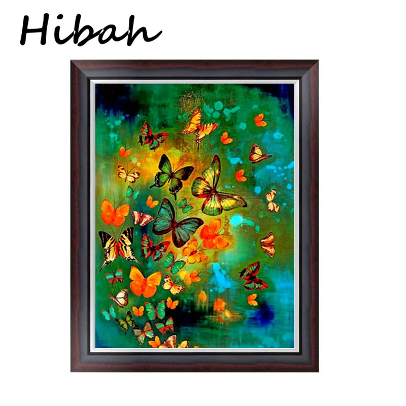 

5D diamond embroidery butterfly animal diy diamond painting round diamond mosaic cross stitch picture composed of numbers
