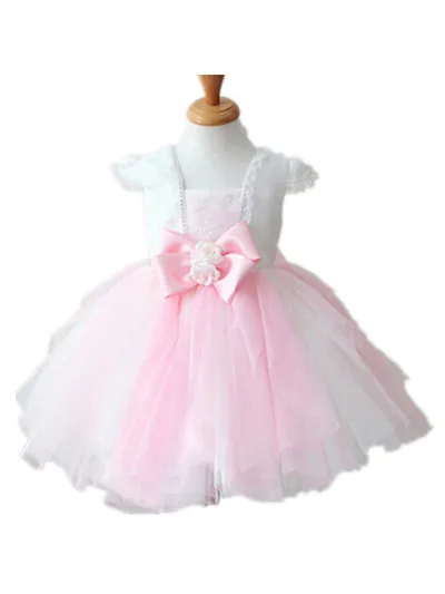BABY WOW Baby Girl Clothes 1 Year Birthday Dress Flower Girl Dresses Vestido Infantil for 0