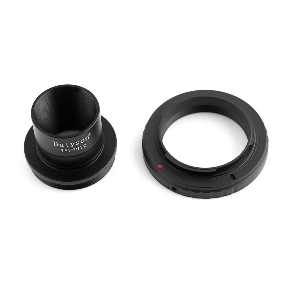 

T-Ring Adapter Alloy Material For Nikon SLR DSLR Camera Lens + 1.25'' Astronomical Telescope Mount Adapter