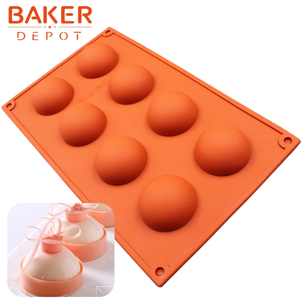 BAKER DEPOT куполообразная силиконовая форма для выпечки формочка ручной работы мыла