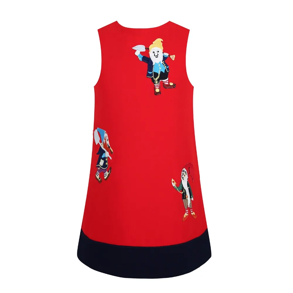 Детское рождественское платье; vestido infantil; платье принцессы с вышивкой; костюм для девочек; vetement enfant fille