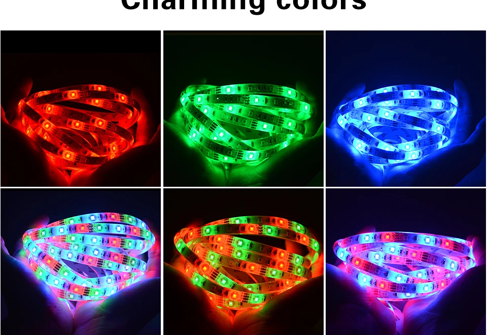 5 В USB RGB Светодиодная лента светильник 2835 60 Светодиодный s/m светодиодный диодный ленточный светильник HDTV Настольный ПК фоновый светильник ing 3 17 24 Ключ контроллер