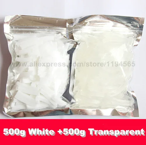 2 сумки 1 кг мыльница ручной работы 500 г белый + 500 г Прозрачная основа для изготовления мыла натуральный