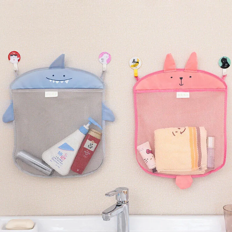 

2018 Newest Hot Wall Hanging Storage Bags Container Bag Baby Bathing Net Toy Basket Organizer High Quality