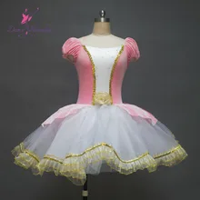 Балетная пачка с бархатным верхом и корсетом; балетная пачка для выступлений для девочек; Высококачественная балетная пачка хорошего дизайна; женская балетная пачка