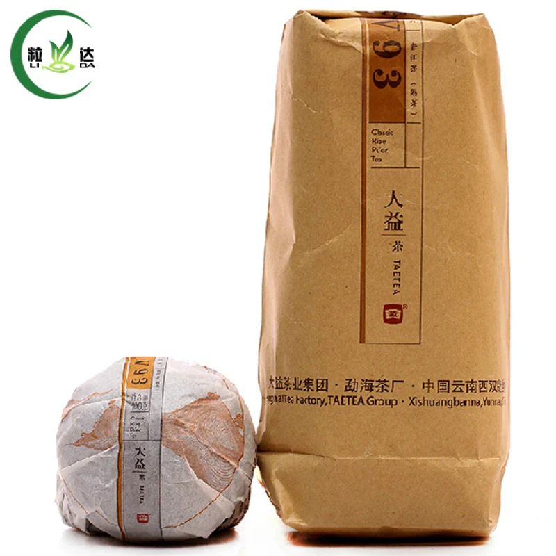 

2014yr Dayi V93  Ripe Tuo Puer Tea 100g*5pieces  Shu Tuo Puer Tea