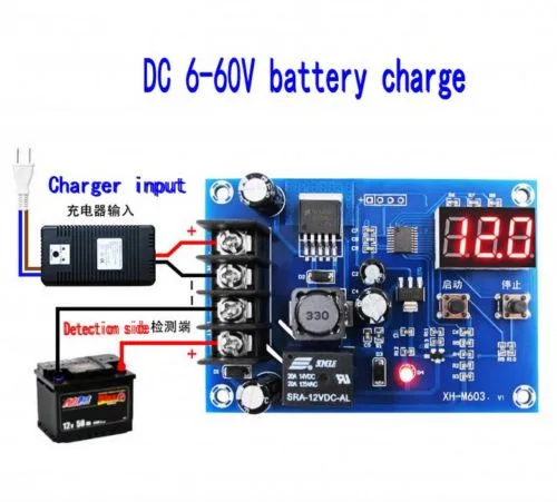 12 В 24 В контроль заряда на солнечной батарее для хранения свинцовых литиевых аккумуляторов защита платы управления переключателем