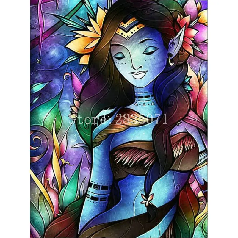 

DIY full diamond embroidery Cartoon Elf dianant schilderen 5D diamond painting cross Stitch rhinestones mosaic pattern