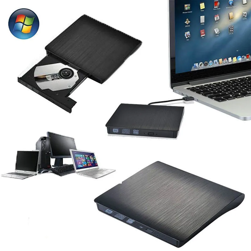 USB 3,0 Портативный внешний CD-RW DVD-RW CD DVD rom плеер привод писатель Rewriter горелки для iMac/MacBook Air/Pro ноутбук ПК настольный