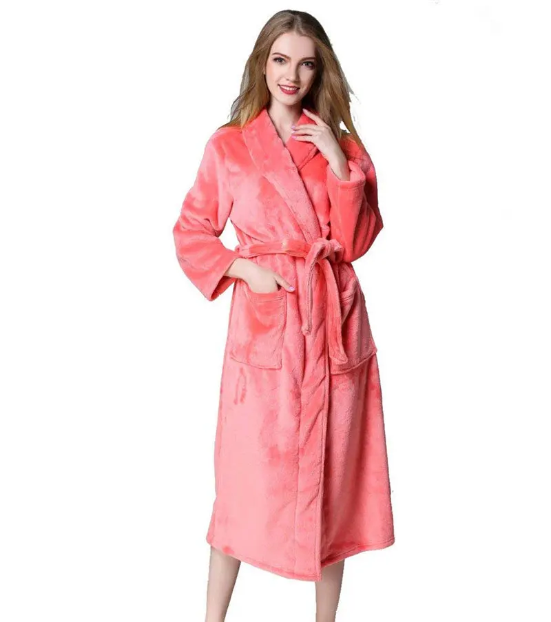 Nightgown-Pajamas-Bathrobe-Winter-Spa-Thicken-Large-Size---(11)