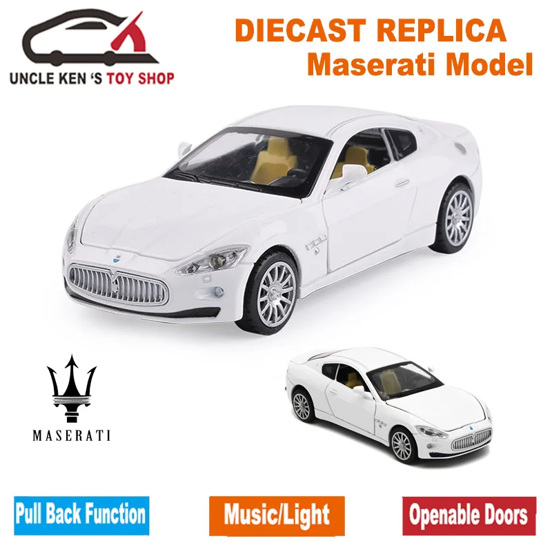 Литые металлические модели автомобилей Maserati желают четырех разных функций для
