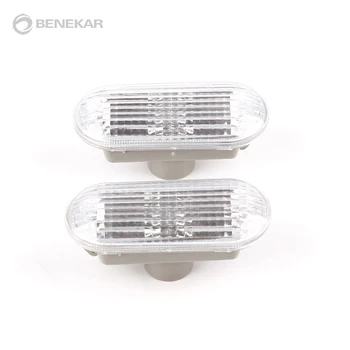 

Pair Side Fender Clear Lamp Light Signal Indicator For Ford Focus 2005-2008