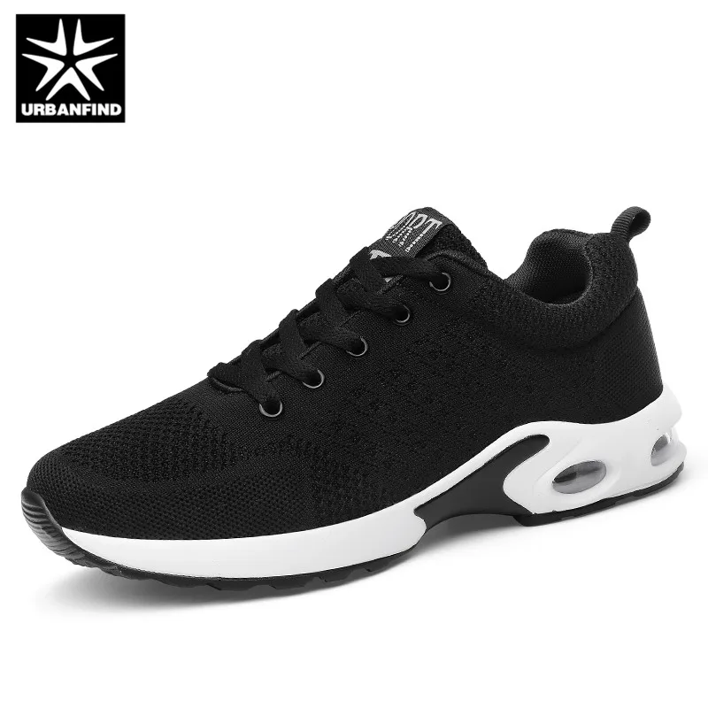 

URBANFIND Lace-up Design Men Fashion Sneakers Size 39-44 Solid Color Male Summer Casual Shoes Breathable Light Footwear