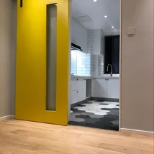 5FT-10FT черный классический раздвижной сарай дверь раздвижные рельсы оборудование сарай деревянные двери раздвижные дорожки комплект раздвижных дверей сарай