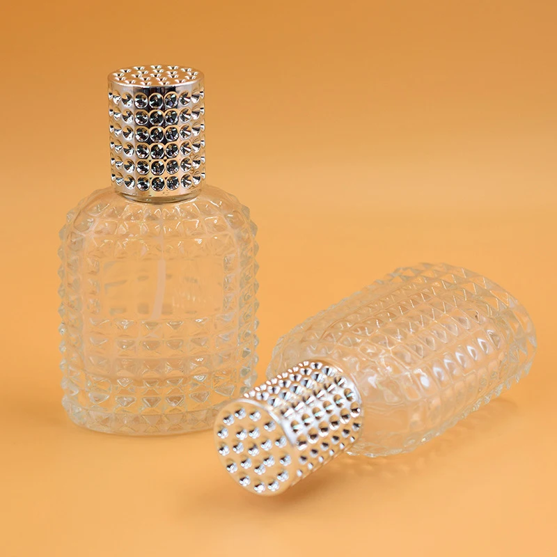 

30ml Pineapple Portable Glass Perfume Bottle With Spray Empty With Atomizer Refillable Bottles