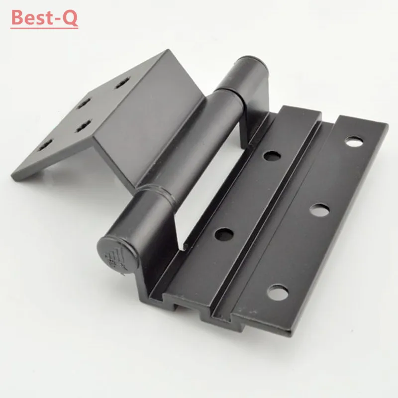 Free shipping Type 50 Aluminum Alloy flat open door hinge Aluminum