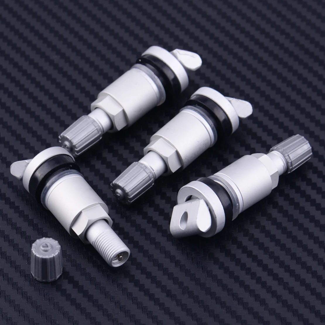 Beler 4 шт. автомобильная система контроля давления в шинах сенсор TPMS Клапан Стержень ремонт комплект Замена