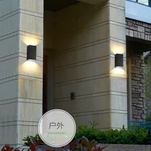 12 Вт IP65 водонепроницаемый наружный настенный светильник/светодиодный светильник для крыльца/водонепроницаемый светильник Наружное освещение Настенный светильник