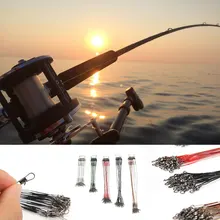 New Hot Selling High Quality 100 pcs Fishing Pesca Lures Tackles Leader Wire Traces Spinner 150 / 180 / 220 / 240 / 280mm