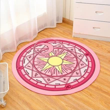 Волшебный Сакура геометрический креативный ручной работы Детский современный круглый коврик и ковры для дома гостиная детская комната журнальный столик Мода